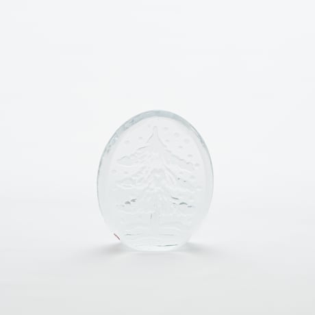 Iittala｜glass object｜christmas tree