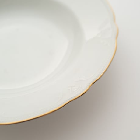Old Arabia｜Siro｜soup plate φ23.5cm｜gold line｜5