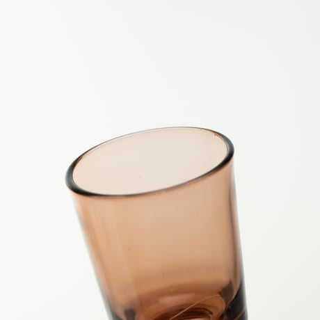 Nuutajarvi｜1153｜shot glass φ5.0cm｜brown