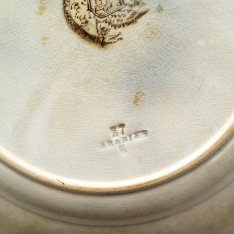 Arabia｜plate φ24.7cm｜bird