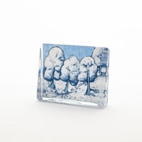 Arabia｜Helja｜glass card｜The silence of snow
