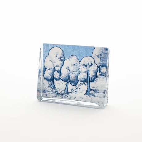 Arabia｜Helja｜glass card｜The silence of snow