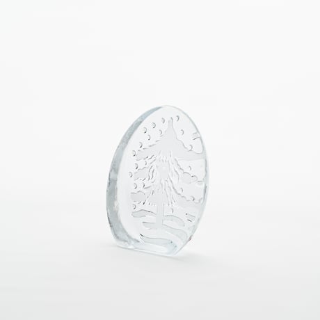 Iittala｜glass object｜christmas tree