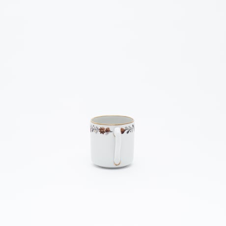Arabia｜OC model｜cup φ5.5cm｜brown flower