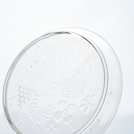 Nuutajarvi｜Flora ｜plate φ17cm｜clear｜2