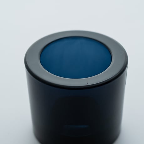 Iittala｜Kivi｜candle holder｜blueberry blue