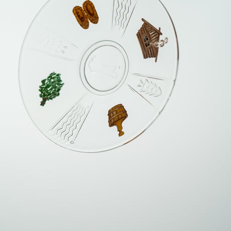 Riihimaki / Kumela｜plate φ11.4cm｜sauna