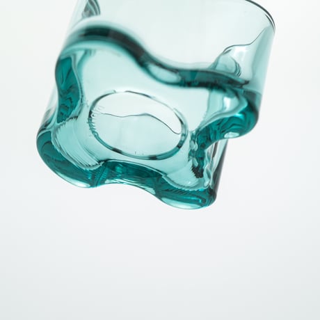 Iittala｜Aalto Collection｜candle holder H55mm｜mixed color(sea blue)