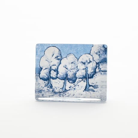 Arabia｜Helja｜glass card｜The silence of snow