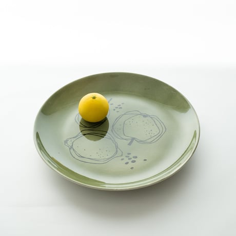 Arabia｜Graffito｜plate φ32cm｜fruits