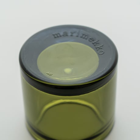 Iittala｜Kivi｜candle holder｜moss green