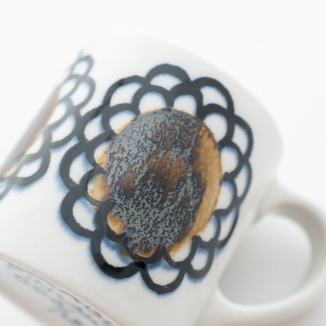 Arabia｜Haarikka｜cup φ4.8cm｜flower