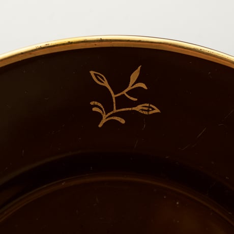 Old Arabia｜plate φ17.7cm｜brown