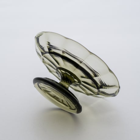 Riihimaki｜footed plate φ14cm｜smoke