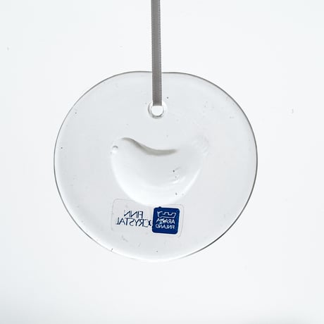 Nuutajarvi｜glass ornament｜bird｜１