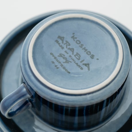 Arabia｜Blue Kosmos｜cup φ10cm｜1