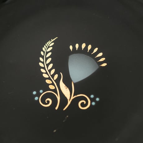 Old Arabia｜plate φ15cm｜blue flower