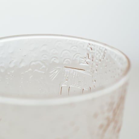 Nuutajarvi｜Fauna｜glass φ7.3cm｜pink