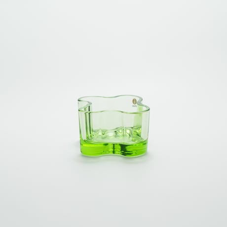 Iittala｜Aalto Collection｜candle holder H55mm｜apple green