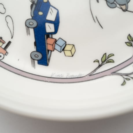 ARABIA｜Pieni ratsastaja｜plate φ18.5cm