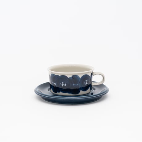 Arabia｜Anemone｜cup φ10cm｜blue｜3