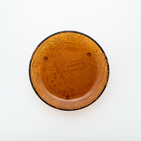 Nuutajarvi｜Fauna｜plate φ15cm｜brown