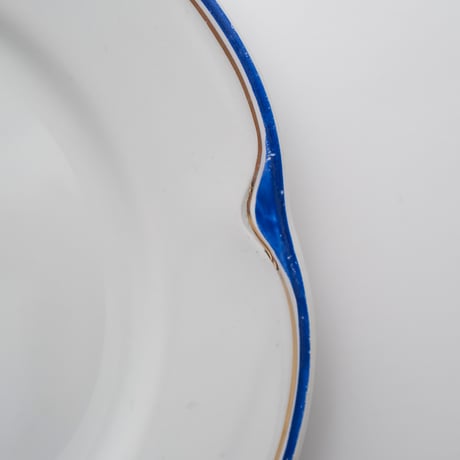 Old Arabia｜Pekka｜plate φ18cm｜blue and gold｜2