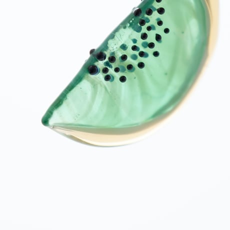 Czech｜glass fruit｜kiwi