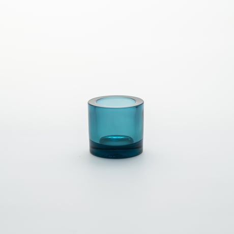 Iittala｜Kivi｜candle holder｜mixed color｜turquoise