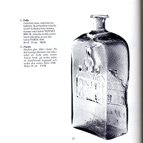 Finnish Glass Museum｜glass bottle