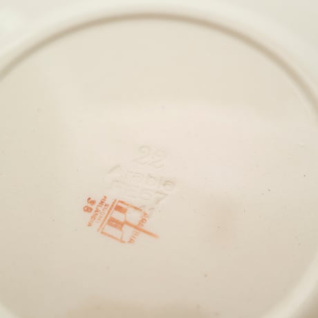 Arabia｜Irja｜plate φ17.5cm