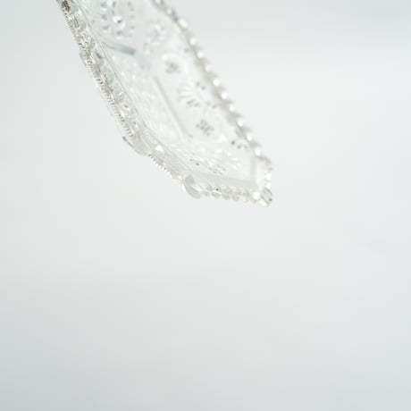 Nuutajarvi｜needle plate 8×10cm｜clear