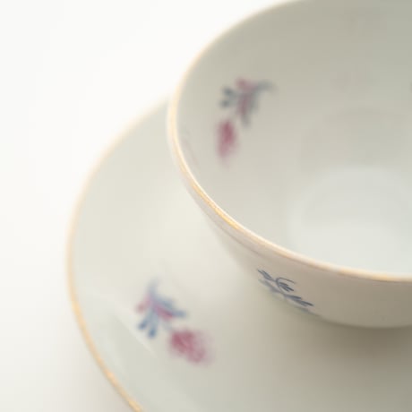 Old Arabia｜cup φ8.4cm｜pink flower