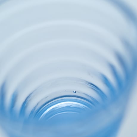 Karhula / Iittala｜Bolgeblick｜shot glass φ4.9cm｜azur blue｜2