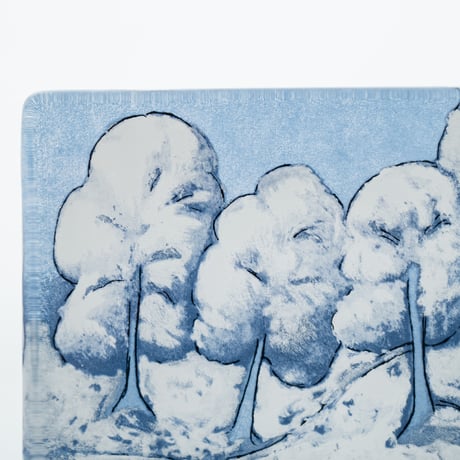 Arabia｜Helja｜glass card｜The silence of snow