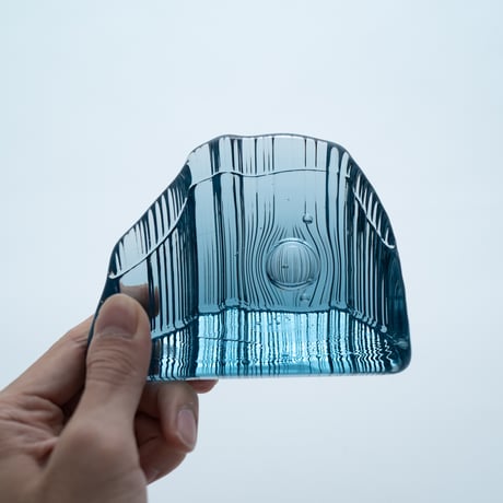 Iittala｜glass paperweight｜Midnight sun｜M｜2