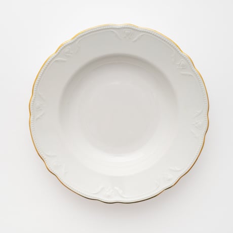 Old Arabia｜Siro｜soup plate φ23.5cm｜gold line｜1