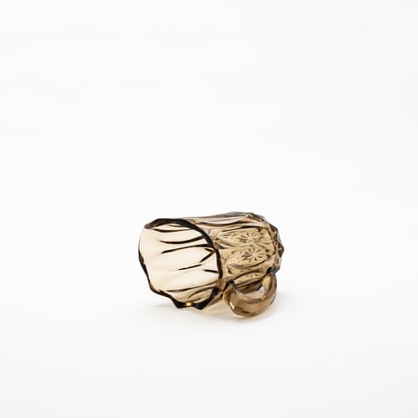 Nuutajarvi｜creamer φ6cm｜brown
