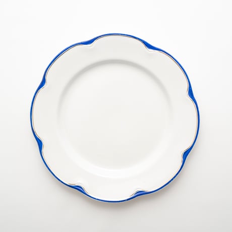 Old Arabia｜Pekka｜plate φ21cm｜blue and gold｜2