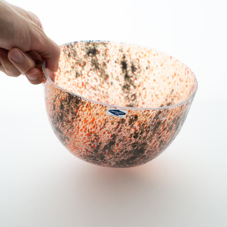 Nuutajarvi｜Tunturissa｜bowl H12.4cm｜brown
