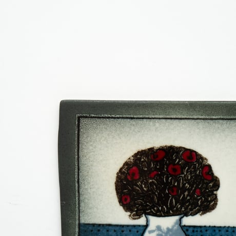 Arabia｜Helja｜wall plate｜bouquet