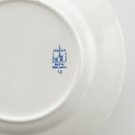 Old Arabia｜plate φ18.5cm｜blue pattern