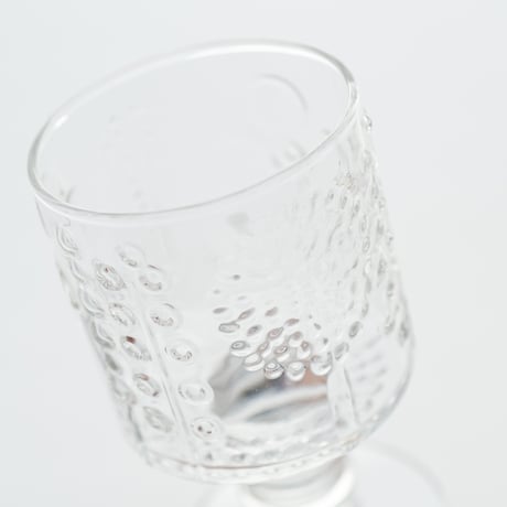 Nuutajarvi｜Flora｜shot glass φ5.2cm｜clear