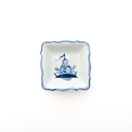 Royal Copenhagen｜Tranquebar｜plate 7.8cm｜castle