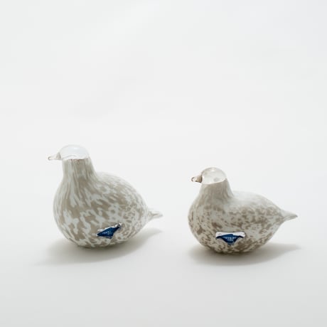 Nuutajarvi / Iittala｜Birds by Toikka｜Willow grouse｜1