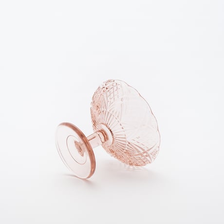 sugar bowl φ12.6cm｜pink