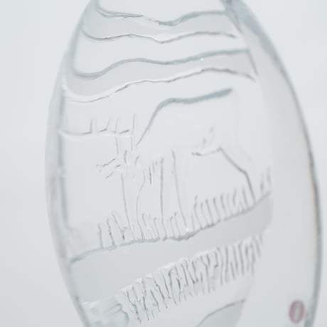 Iittala｜Poro｜glass object｜reindeer