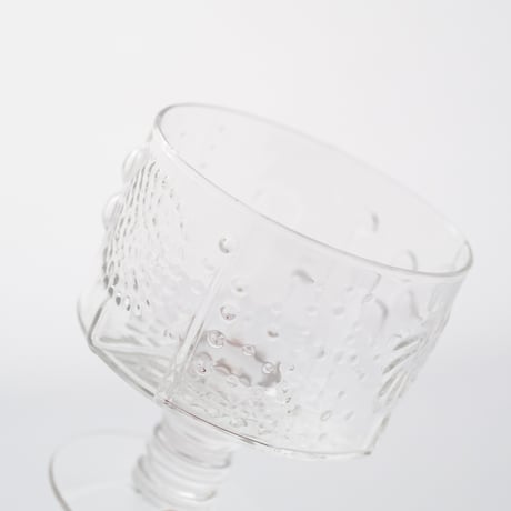 Nuutajarvi｜Flora｜bowl φ8cm｜clear