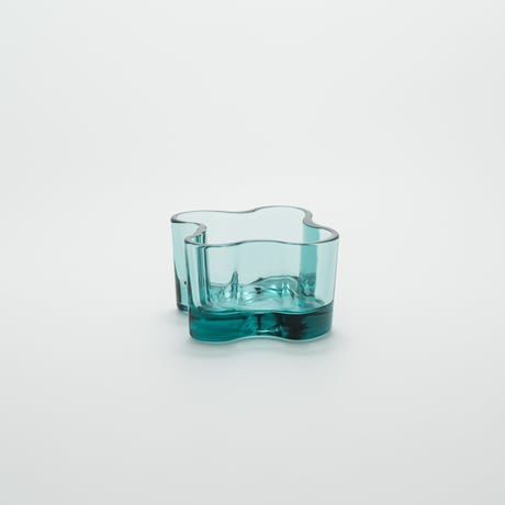 Iittala｜Aalto Collection｜candle holder H55mm｜mixed color(sea blue)