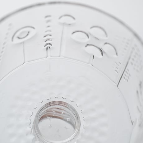 Nuutajarvi｜Flora｜bowl φ8cm｜clear